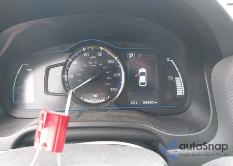 2019 Hyundai Ioniq Blue from USA, damaged, VIN KMHC65LC6KU111920